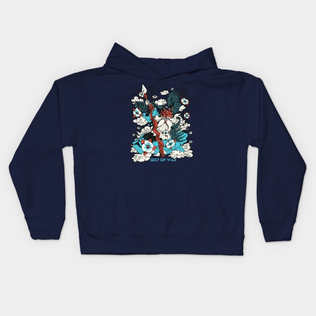 Guan Yu Kids Hoodie by TomiAx